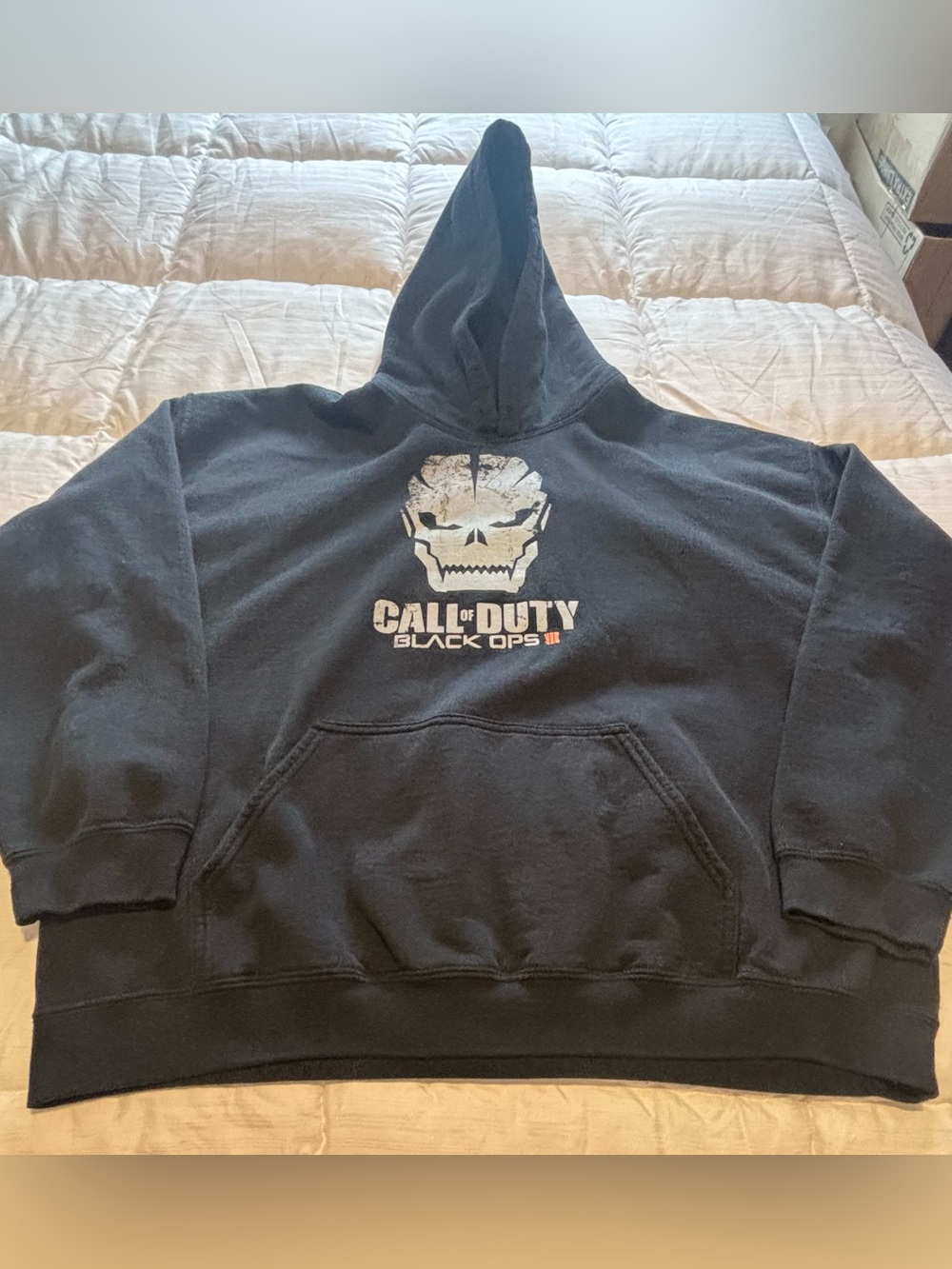 Call of Duty Black Ops III Gaming Hoodie Size